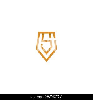 CS Logo Design. S Logo Vector Stock Vector