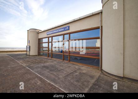 RNLI visitor centre at Bridlington on the North Sea Coast in the East Riding of Yorkshire UK Stock Photo