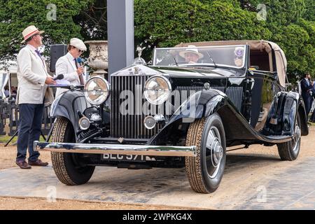 Rolls Royce Phantom II at the Concours of Elegance Stock Photo
