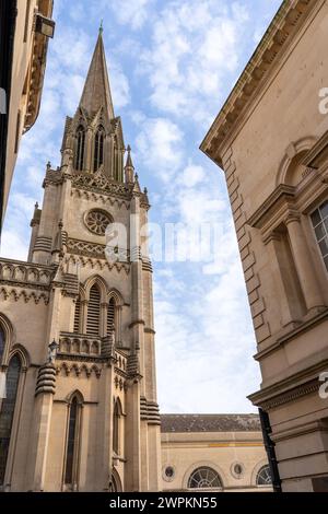 St Michael's Church, Bath, Somerset, UK Stock Photo