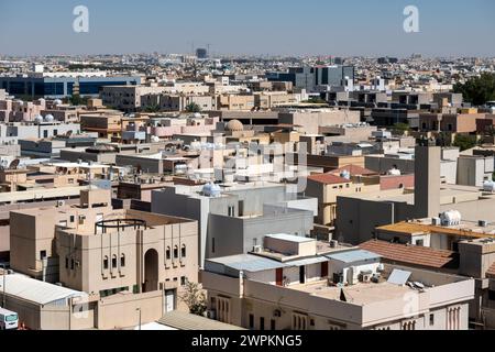 An aerial photo of the city of Riyadh Stock Photo