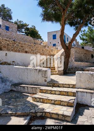 Saint John the Baptist Holy Orthodox Chapel of Thyme, Kos Island, Dodecanese, Greek Islands, Greece, Europe Stock Photo