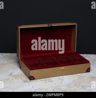 preium gift box isolated on the marble Stock Photo
