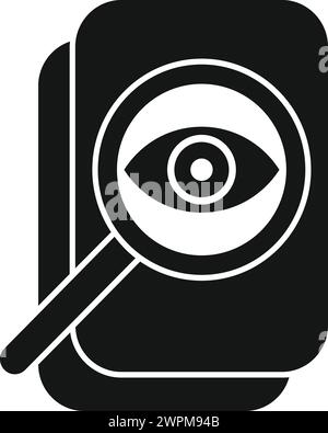 Cog overview icon simple vector. Memory dual machine. Cog tech storage ...