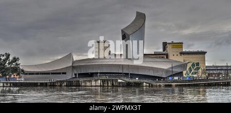 Imperial War Museum, Salford Quays, Manchester Stock Photo