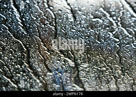 rain on window Stock Photo