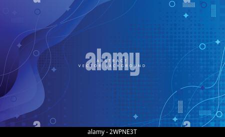 Abstract background modern hipster futuristic graphic. modern wave curve abstract presentation background. abstract background texture design Stock Vector