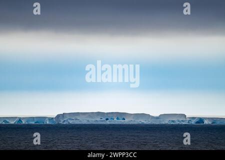 A23a, the largest iceberg in the world, off the coast of Antarctica. Stock Photo