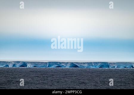 A23a, the largest iceberg in the world, off the coast of Antarctica. Stock Photo