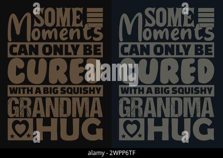Grandma Shirt, Gift For Grandma, Best Grandma, Grandma Heart Shirt, Custom Grandma T Shirt, Promoted To Grandma, New Grandma Shirt, Blessed Mama Shirt Stock Vector