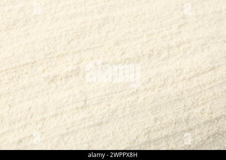 Texture of baking powder as background, closeup Stock Photo