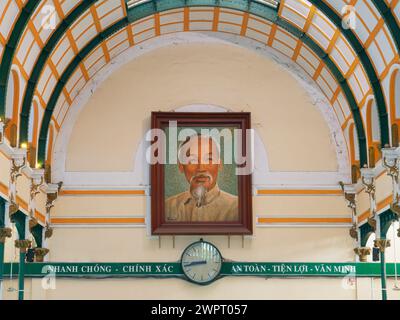 The Post Office Ho Chi Minh City Vietnam TV000610 Stock Photo