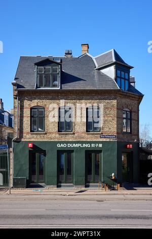 GAO Dumpling Bar �����, ?ster Farimagsgade, Copenhagen, Denmark Stock Photo