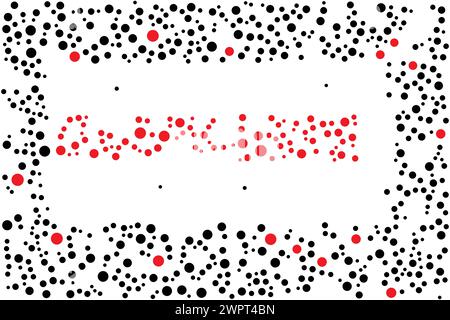 Splatter black glitter blow explosion and splats background vector. Stock Vector