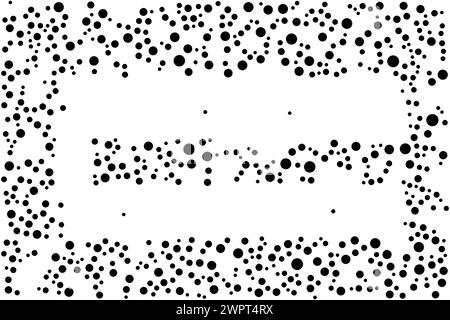 Splatter black glitter blow explosion and splats background vector. Stock Vector