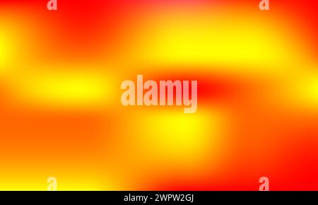 Thermal bright red and yellow gradient background. abstract heat map ...