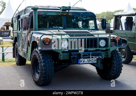 LINTHE, GERMANY - MAY 27, 2023: The High Mobility Multipurpose Wheeled Vehicle (Humvee). Die Oldtimer Show 2023. Stock Photo