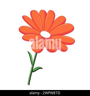 Transvaal Daisy Icon Stock Vector