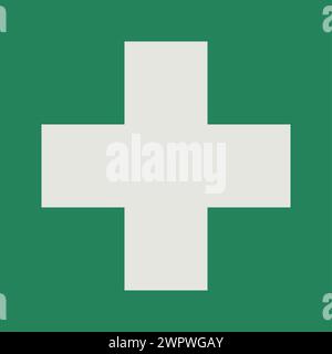 Pictogram Condition ISO 7010 E003 – First aid sign Stock Vector Image & Art - Alamy