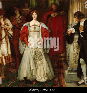 'Who Is Sylvia? What Is She, That All the Swains Commend Her?'. Edwin Austin Abbey. 1896-1899; reworked 1900. Stock Photo