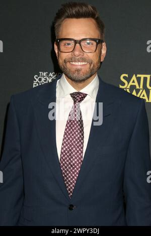 2024 Saturn Awards at the Burbank Convention Center on February 4, 2024 in Burbank, CA Featuring: Joel McHale Where: Burbank, California, United States When: 04 Feb 2024 Credit: Nicky Nelson/WENN Stock Photo