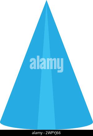 geometric cone icon vector illustration design Stock Vector