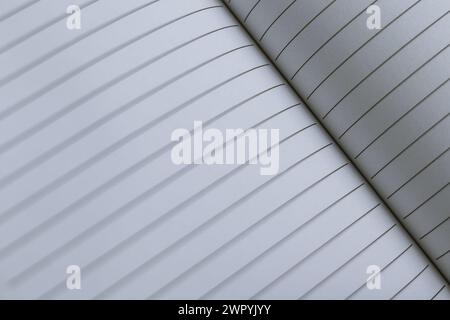 White paper sheet with black lines Stock Photo