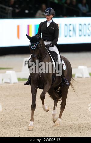 DenBosch, Netherlands March 9, 2024. Isabell Cool of Belgium competes