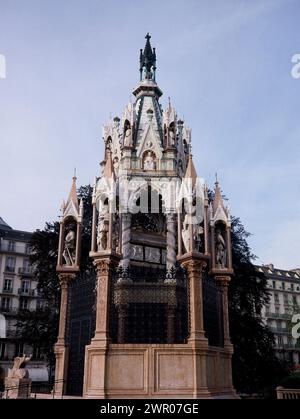 MONUMENTO DE BRUNSWICK - TEMPLETE. Location: EXTERIOR. Genève. Switzerland. Stock Photo