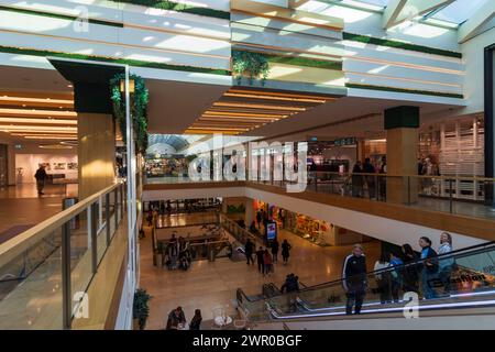 shopping mall Riem Arcaden München, Munich Oberbayern, Upper Bavaria Bayern, Bavaria Germany Stock Photo