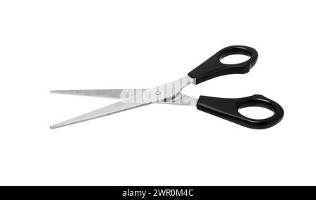 Scissors for sewing isolated on white background. Professional Scissors for the seamstress. Stock Photo