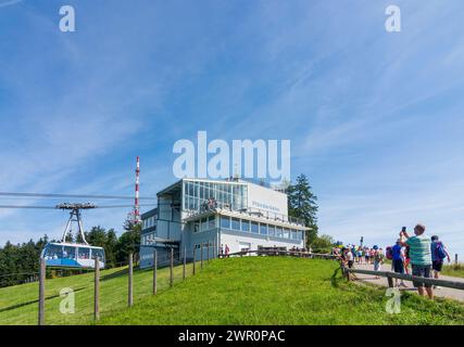 Bregenz: cable car top station of Pfänderbahn in Bodensee (Lake Constance), Vorarlberg, Austria Stock Photo