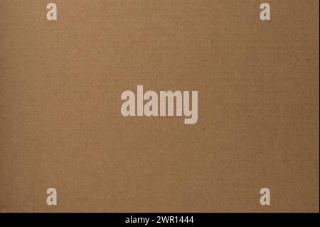 Blank craft beige color paper surface macro close up view Stock Photo