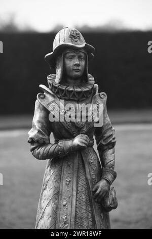 Rudyard Kipling staue Stock Photo