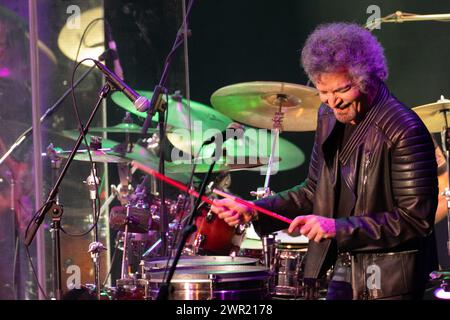Fort Lauderdale, USA. 09th Mar, 2024. Gino Vannelli performs in Fort lauderdale, Florida on March 9, 2024. The Canadian singer-songwriter has been nominated for two Grammy awards over the course of his career. (Photo by Geoffrey Clowes/Sipa USA) Credit: Sipa USA/Alamy Live News Stock Photo