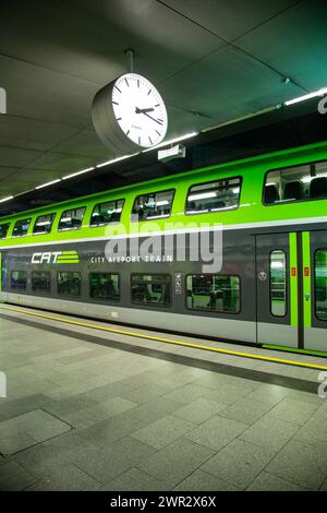 City Express Train CAT, Vienna, Austria, Europe. Stock Photo
