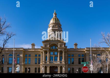 State Capitol Building in Cheyenne, Wyoming Stock Photo