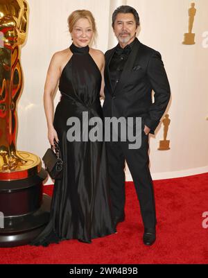 Los Angeles, USA. 10th Mar, 2024. Lou Diamond Phillips walking on the red carpet at the The 96th Academy Awards held by the Academy of Motion Picture Arts and Sciences at the Dolby Theatre in Los Angeles, CA on March 10, 2024. (Photo by Juan Pablo Rico/Sipa USA) Credit: Sipa USA/Alamy Live News Stock Photo