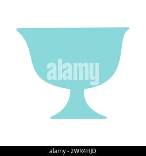 Hand Drawn Chalice Icon Stock Vector