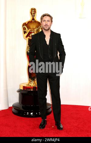 Ryan Gosling bei der Oscar Verleihung 2024 / 96th Annual Academy Awards im Dolby Theatre. Los Angeles, 10.03.2024 *** Ryan Gosling at the 2024 96th Annual Academy Awards at the Dolby Theatre Los Angeles, 10 03 2024 Foto:xJ.xBlocx/xFuturexImagex oscars 0805 Stock Photo