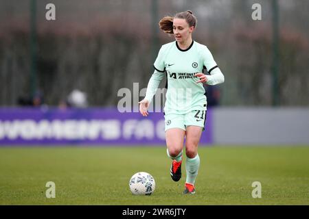 Chelsea's Niamh Charles during the Adobe Women's FA Cup semi-final ...