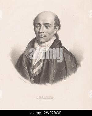 Portrait of Marie Joseph Chalier, Chalier (title on object), print ...