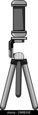 tripod light ring cartoon vector illustration Stock Vector Image & Art ...