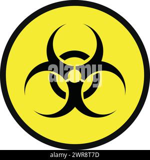 biological Hazard Sign, Biohazard Symbol Stock Vector