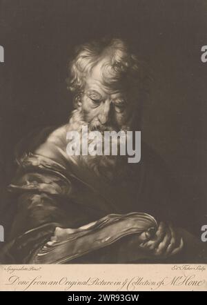 Matthew, reading, Edward Fisher, After Jusepe de Ribera, 1758 - 1785 ...