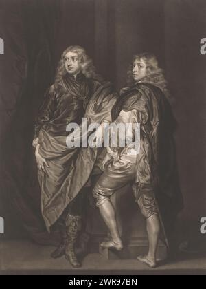 Anthony Van Dyck、ウィリアム王子 ,超希少,100年前の画集より File:Anthony van Dyck - Charles I (1600-49) with M. de St