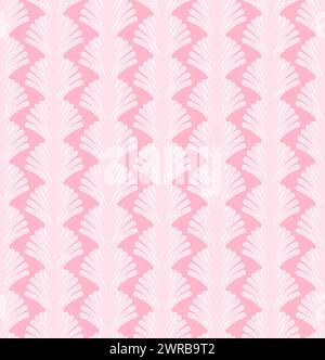Pink Geometric Art Deco Pattern Design Stock Vector