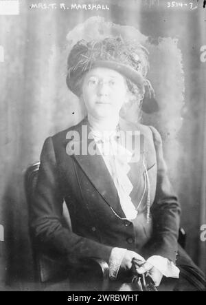 Thomas R. Marshall Vice President And Mrs. Marshall, 1913. Thomas Riley Marshall and wife ...