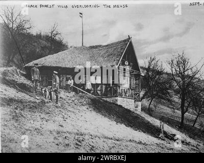 Black Forest villa overlooking the Meuse Stock Photo - Alamy