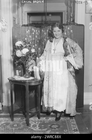 Cecil Arden (1894 – 1989) American opera singer Stock Photo - Alamy